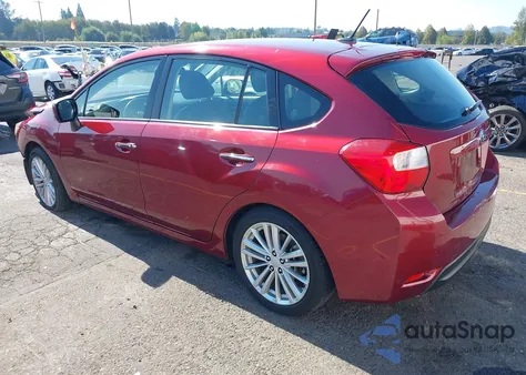 2012 Subaru Impreza 2.0I Limited z USA, uszkodzony, nr VIN JF1GPAK65CH227522